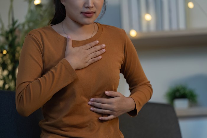 Un reflux gastrique la nuit