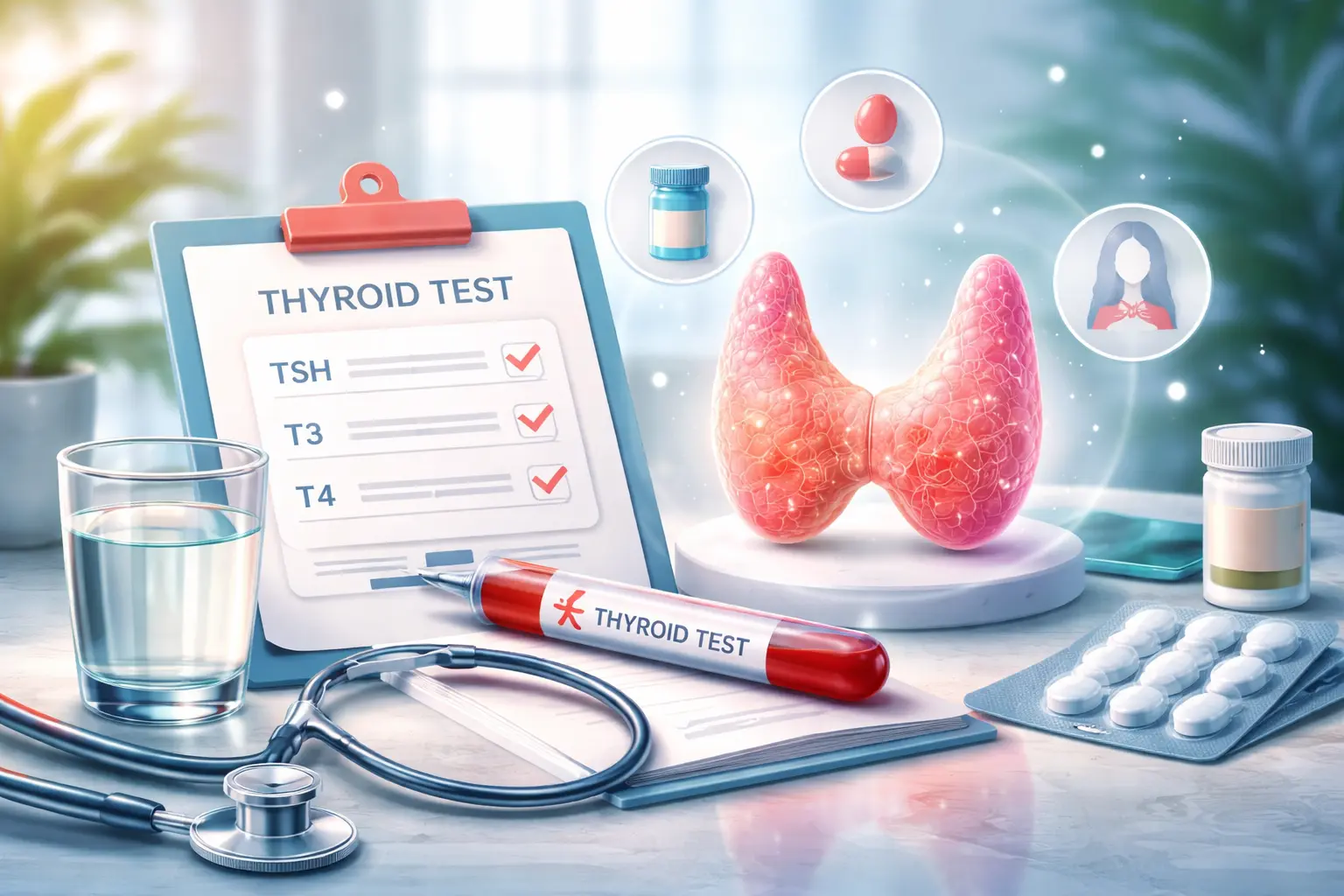 Faut il être à jeun pour un dosage TSH, T3, T4