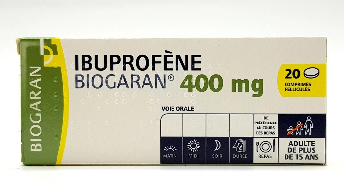 Ibuprofène après infiltration