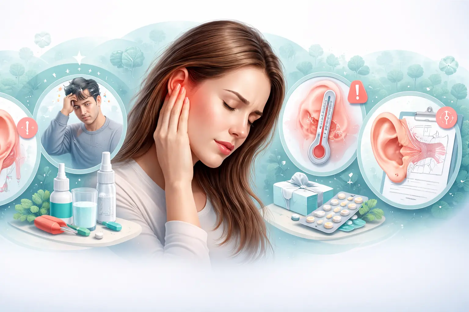 Sensation d’oreille bouchée sans bouchon symptômes associés à surveiller