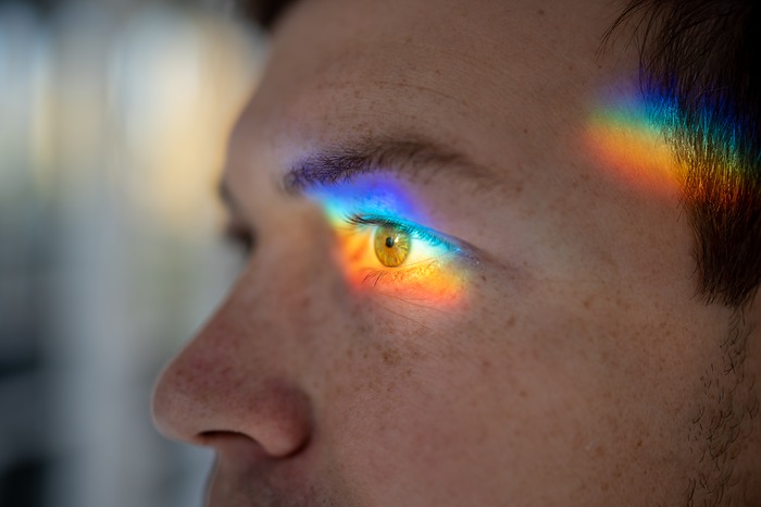 Des flash lumineux dans les yeux