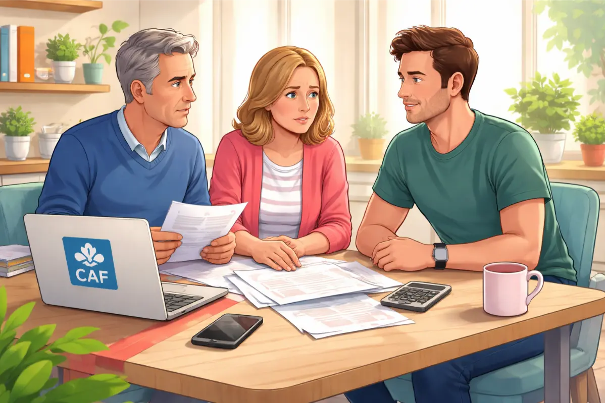 Mon fils de 30 ans vit chez moi quelles conséquences sur mes aides CAF