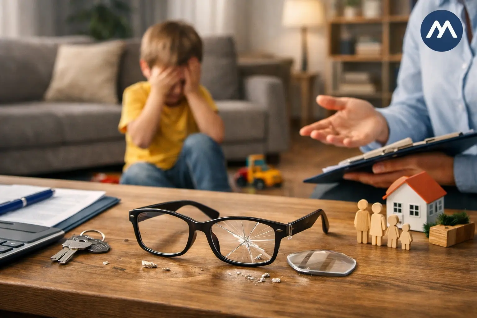 Quelle assurance prend en charge les lunettes cassées par un enfant