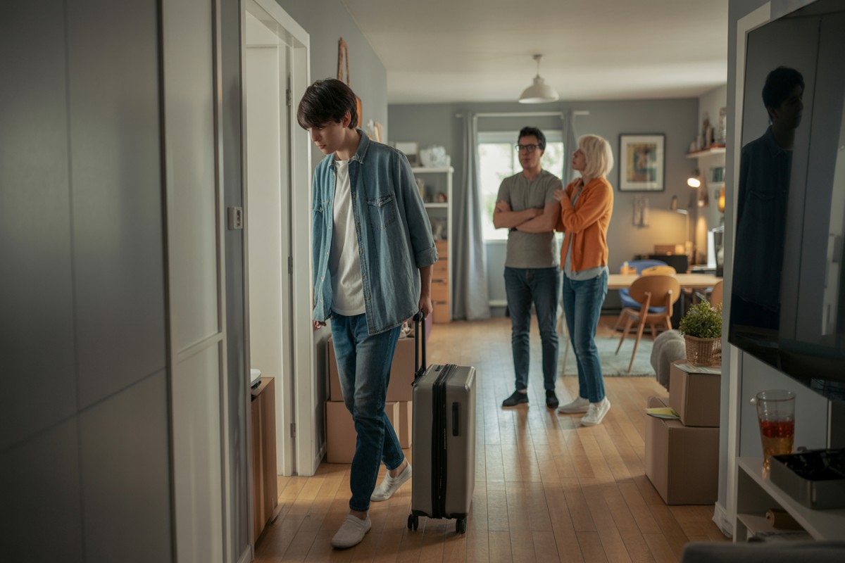 on ne veut plus de son fils à la maison