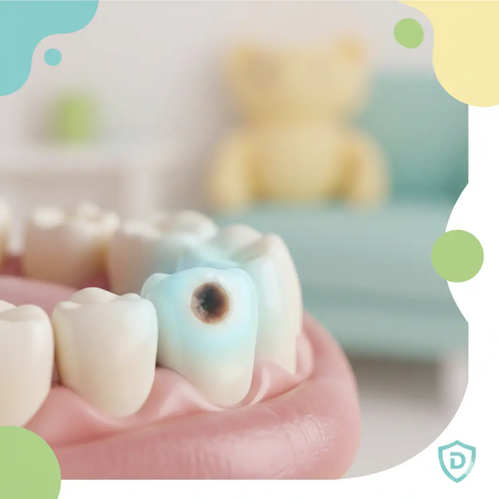 Est ce grave d’avoir une carie sur une dent de lait