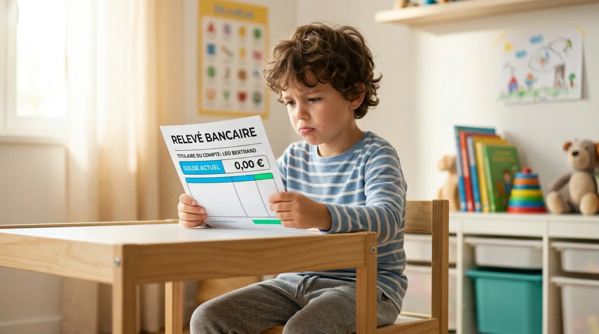 Comment prouver que mon ex a vidé le compte de notre fils sans autorisation ?