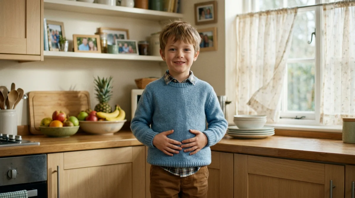 garcon 7 ans mal ventre f894