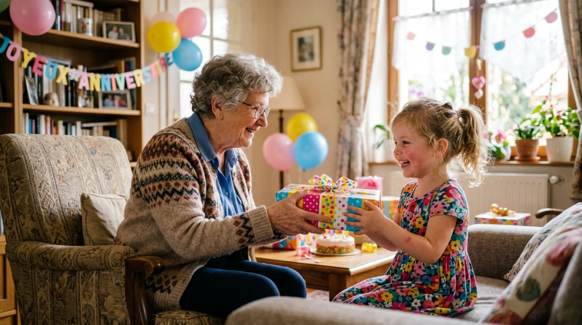 grand mere offre cadeau petite fille d031