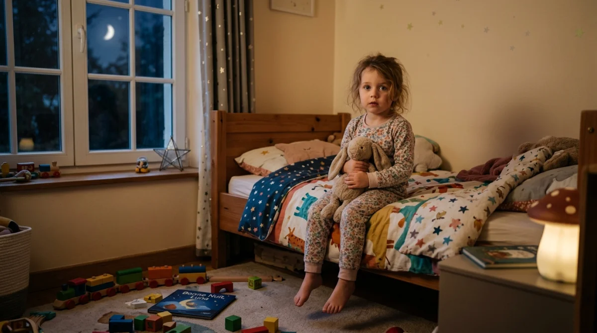 Quelles erreurs courantes dans la routine du soir empêchent mon enfant de s'endormir plus tôt ?