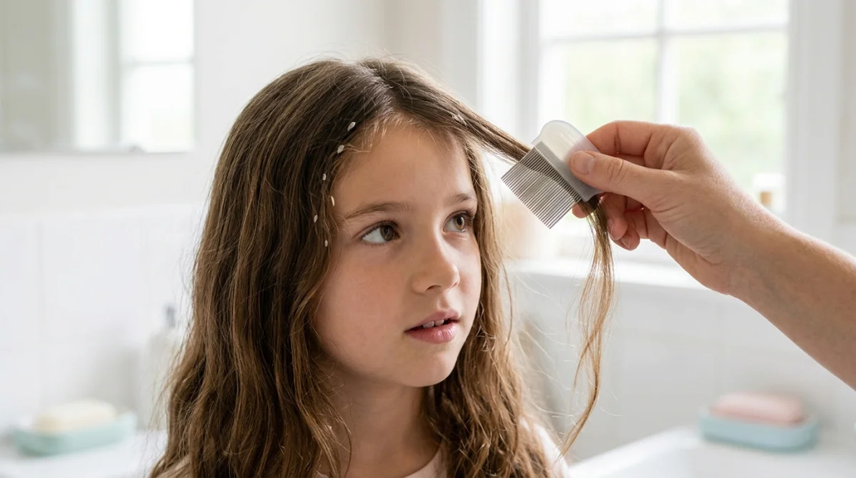 Pourquoi ma fille a des lentes mais pas de poux visibles ?