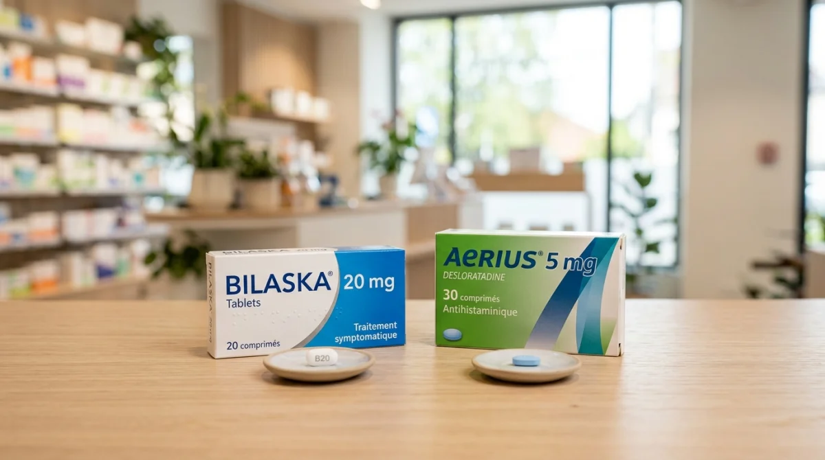 Bilastine ou aerius, quelle différence selon le profil clinique