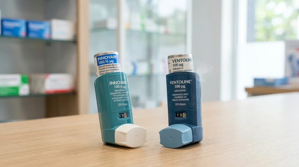 Différence entre Innovair et Ventoline